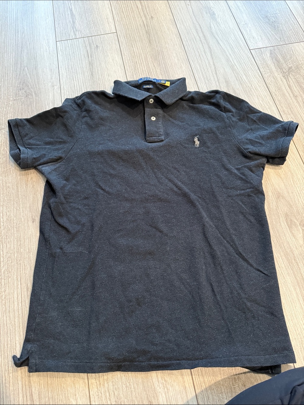 Polo Ralph Lauren Men’s Black Classic Fit Polo medium